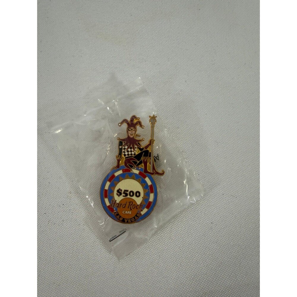 Hard Rock Cafe LasVegas Nevada Joker Enamel Pin NEW 2”